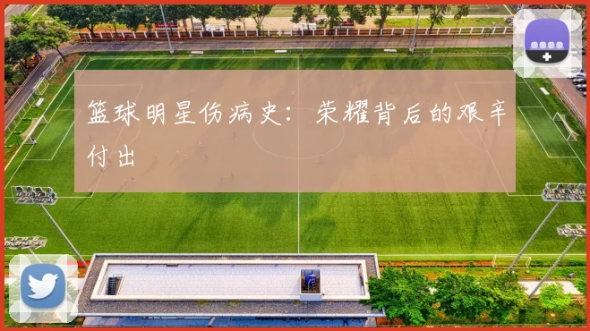 篮球明星伤病史：荣耀背后的艰辛付出